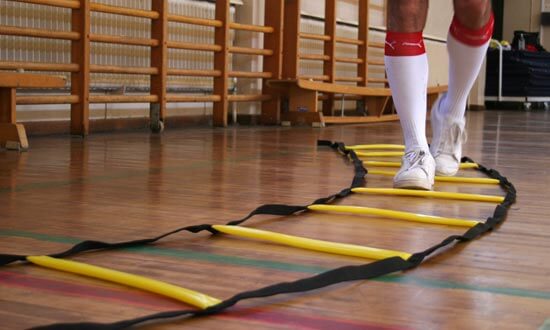 Curved Indoor Speed Ladder (11 Rung) • Allied Sports & Leisure Ltd.