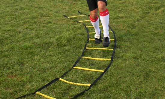 Curved Outdoor Speed Ladder (11 Rung) • Allied Sports & Leisure Ltd.